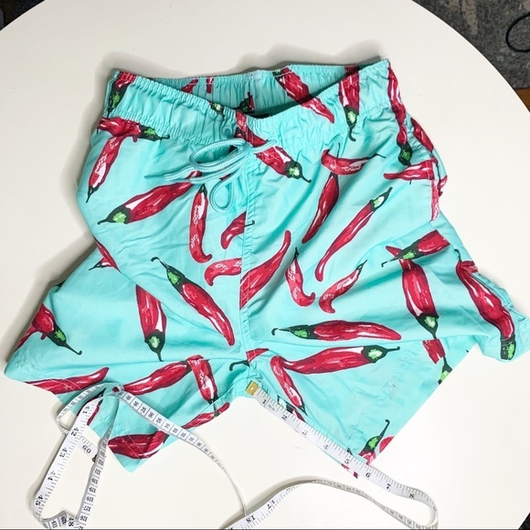 Jake Austin Men’s 6” Hot Pepper Swim Trunks Size Small - Picture 3 of 8